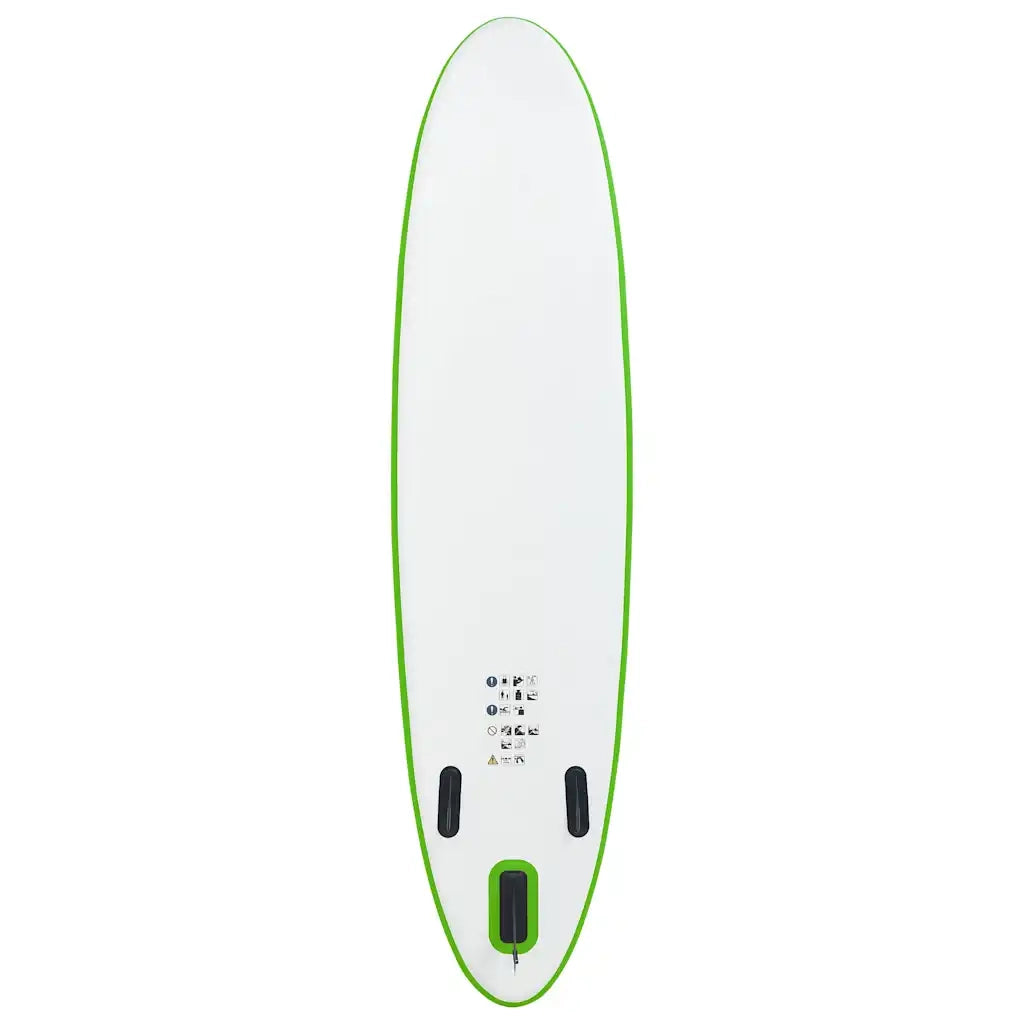Set Tavola Gonfiabile da SUP Verde e Bianco cod mxl 65966