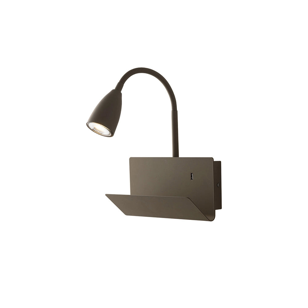 Applique con usb JANE fango