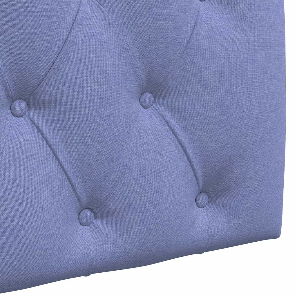 Testiera | Testata sospesa Blu jeans Tessuto