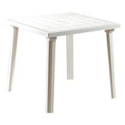Tavolo in polipropilene verde 80x80x72 cm