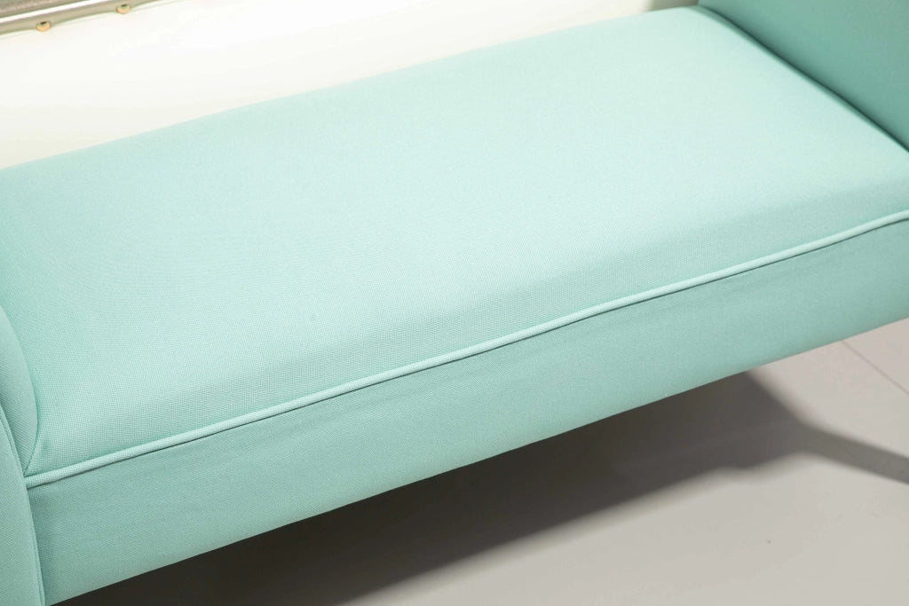 Pouf imbottito per letto ¨C Zephmum ¨C Verde 102x36x51 cm