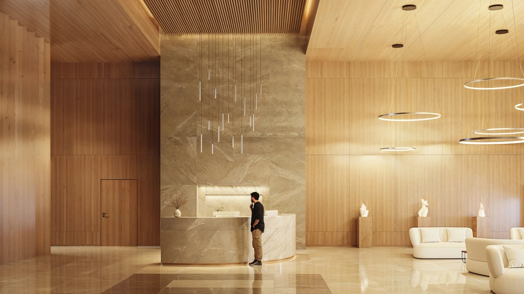 Atmos Lampada a Sospensione Slim XL LED 6W 2700K-4000K Smart Tuya Bianco Opaco, Installazione Encastrata o Superficie, Angolo 45 Gradi, UGR<19