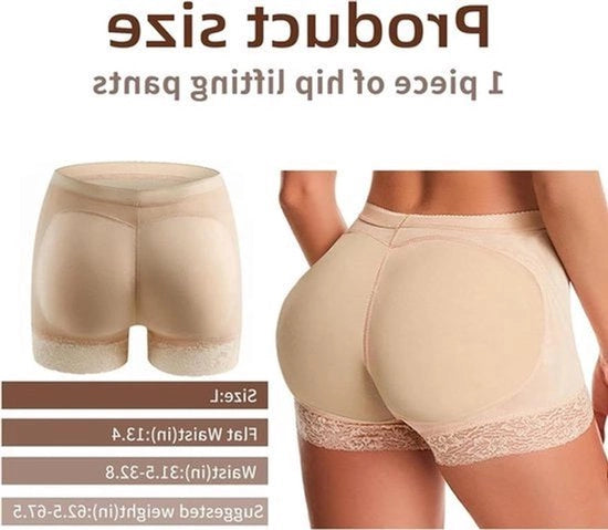 Slip da vita Push up per donne (Taglia L)