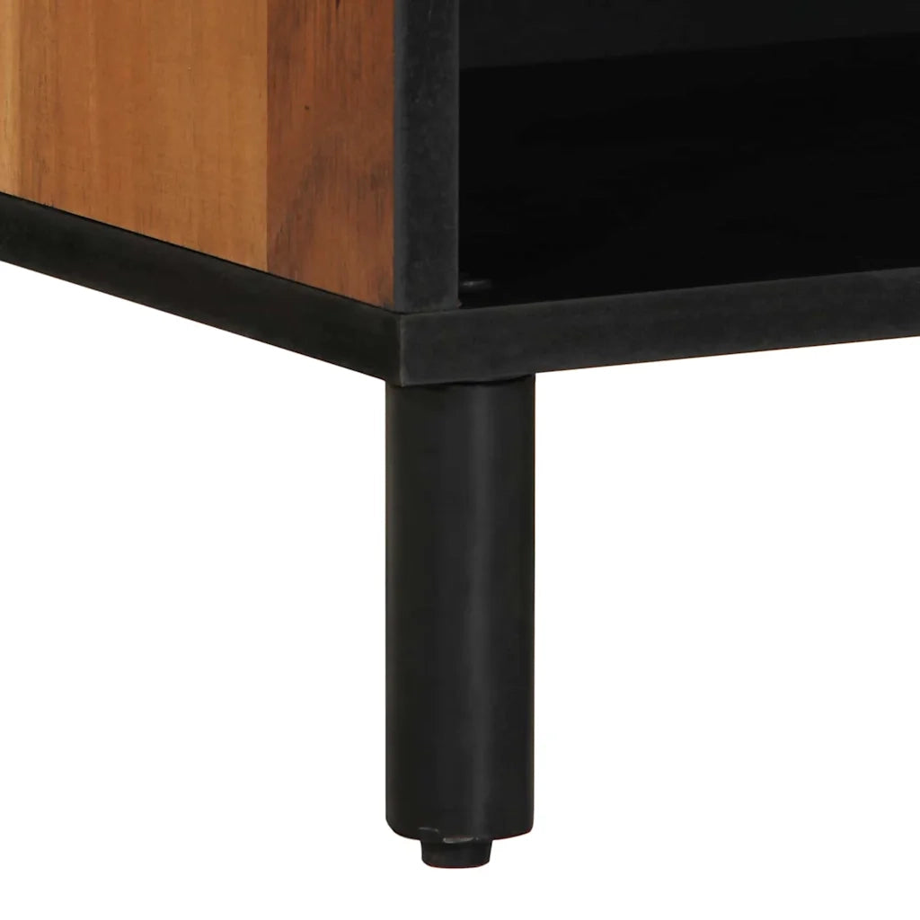 Unità TV con porta Legno di Acacia Massello 80 x 31,5 x 46 cm 4017771