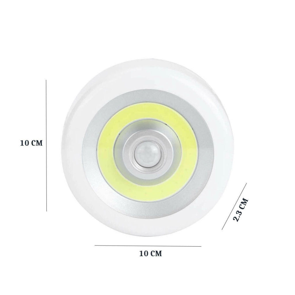 LAMPADA COB LED DA ARMADIO LUCE DA PARETE NOTTURNA SENZA FILI BATTERIE TE-B0340