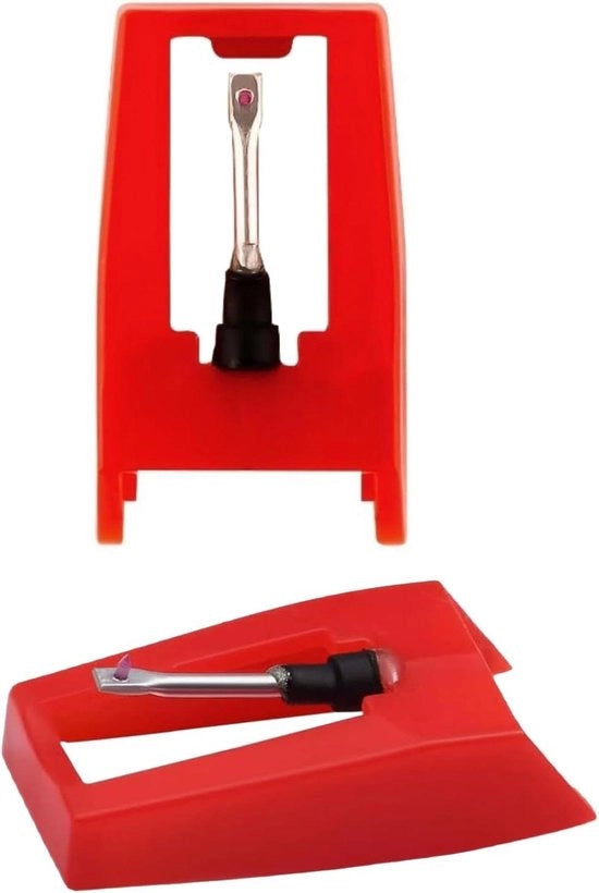 2 set di aghi per giradischi in rosso con accessori di riserva e pulitore per giradischi 

Specifiche tecniche: 
- 2 aghi per giradischi in rosso 
- 1 pulitore per aghi 
- 1 set di accessori di riserva