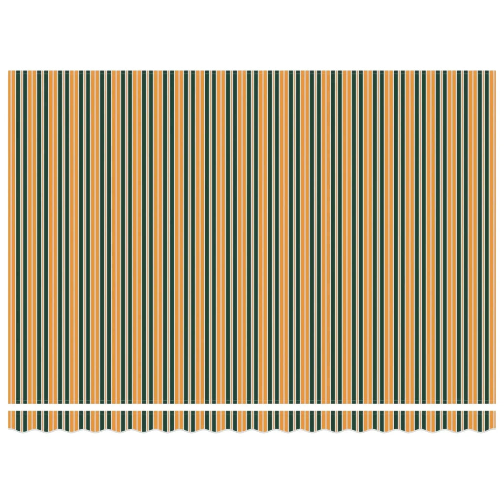 Struttura della tenda Verde e Giallo 450 × 300 cm 3331066