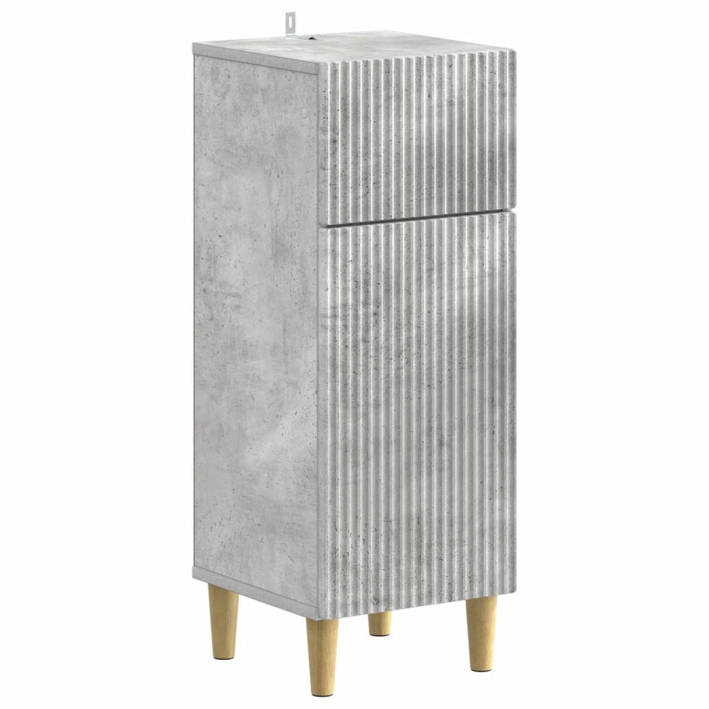 Set di Mobili da Bagno da 4 Pezzi ARNHEM Grigio Cemento 3417930