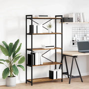 Libreria-Scaffale per Libri-Mobile di Stoccaggio Legno vecchio 80 x 30 x 155 cm Legno multistrato