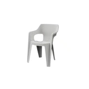 Poltrona da giardino Keter Bilbao impilabile bianca cm 57x57x79 h
