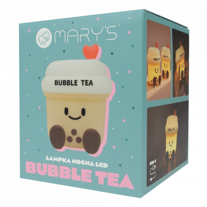 Mary's Lampada Notturna Bubble Tea Beige LED 2W USB
