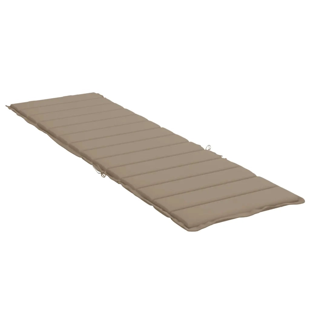 Cuscino per Lettino Tortora 200x70x3 cm in Tessuto Oxford 314226
