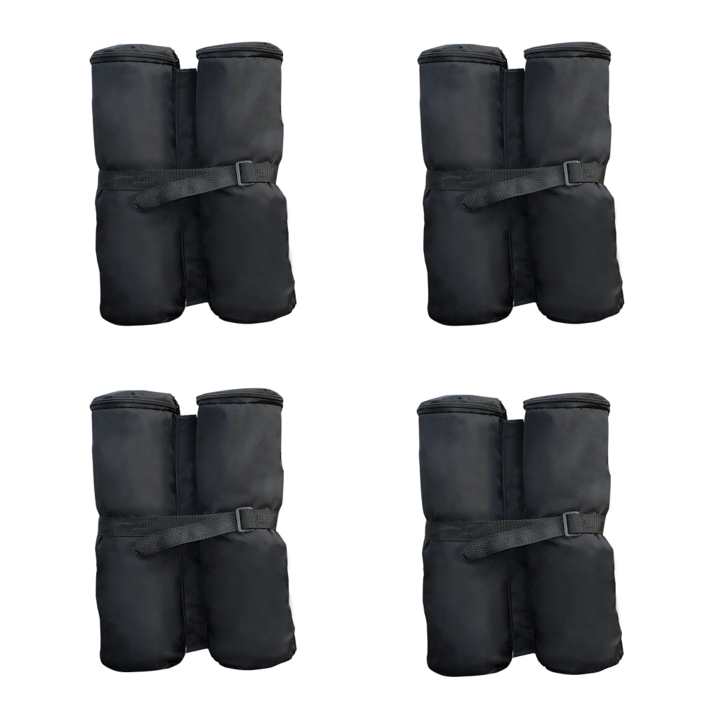 Sacchi di Zavorra per Gazebo ¨C Zephmum ¨C Nero 4 Pz