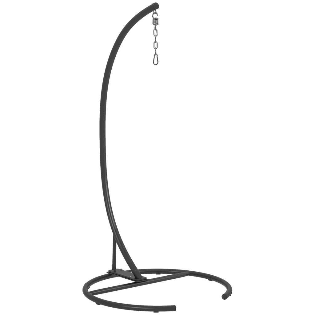 Poltrona sospesa ¨C Minimal ¨C nero, metallo, ? 102 x 195 cm