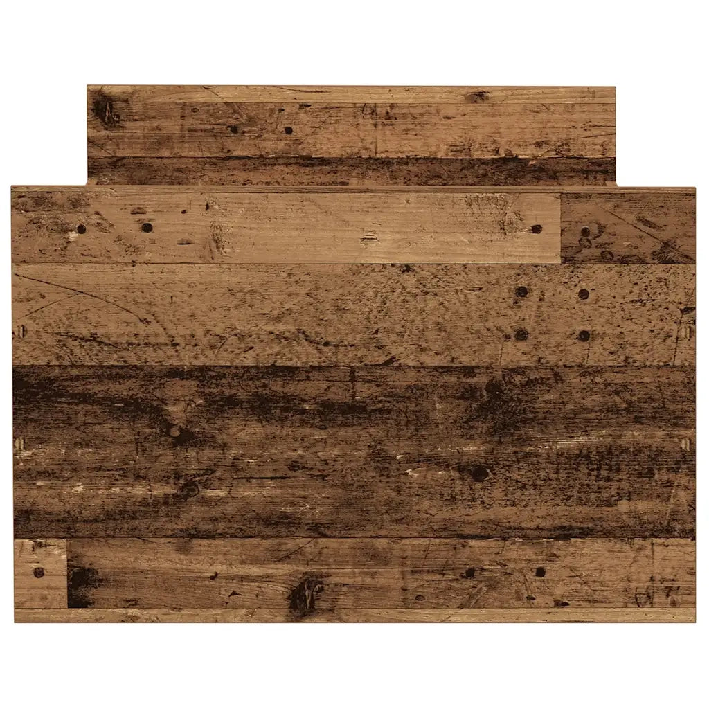 Giroletto senza Materasso-Struttura Letto Legno Antico 90x200cm in Truciolato 625625