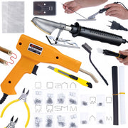 Saldatore per Plastica con Set di Reti e Graffette – Design Ergonomico, 200 Graffette, 800 Pezzi, Alta Resistenza