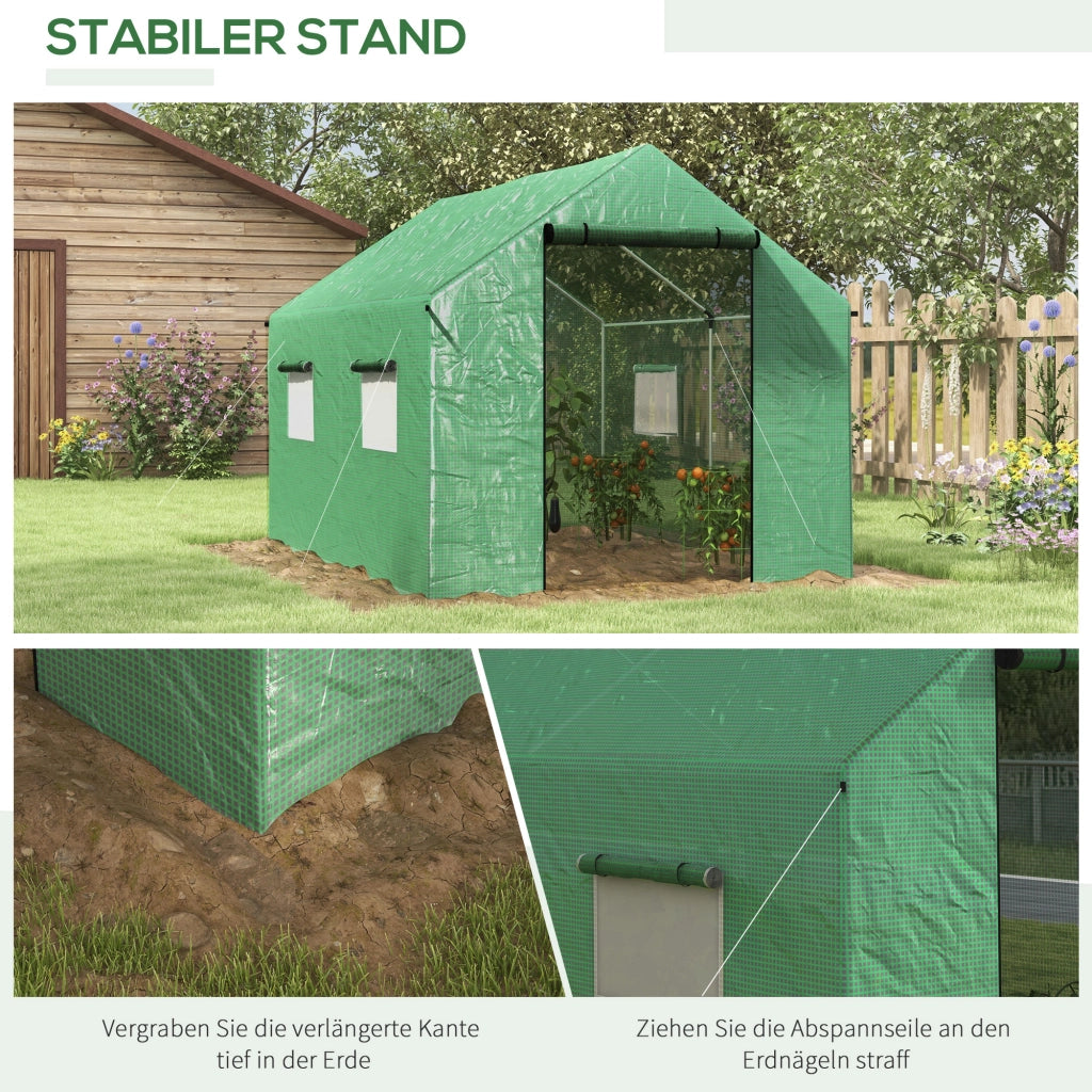 Serra da giardino ¨C Minimal ¨C verde 2x3x2m