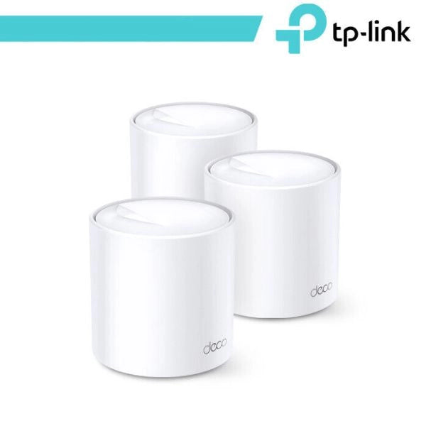 Tp-link deco x60 dual-band (2.4 ghz/5 ghz) wi-fi 6 (802.11ax) bianco 2 interno - DECO X60(3-PACK)