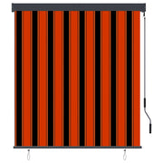 Tenda a Rullo per Esterni 140x250 cm Arancione e Marrone 145972
