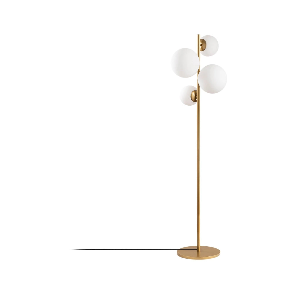 Mannelli, Lampada da Terra Paralume, oro