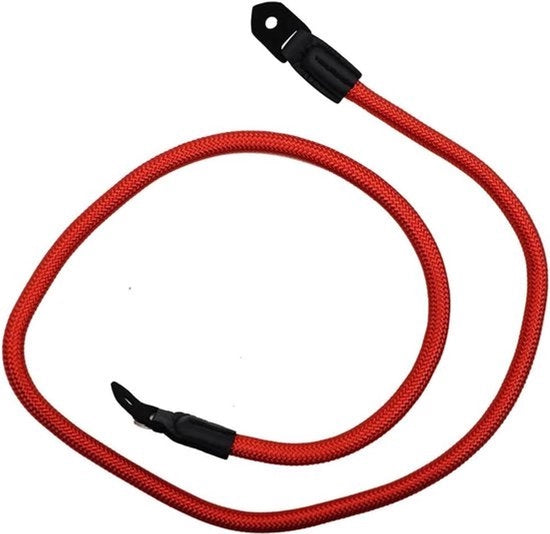 Accessori per Fotocamera - Cintura - Cinturino per Spalla - Collare - Rosso - Adattabile - Adatto a Tutte le Fotocamere