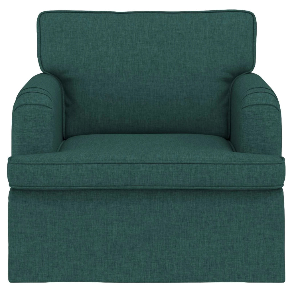 Divano Verde Scuro 84 x 80 x 85 cm Tessuto 42024479