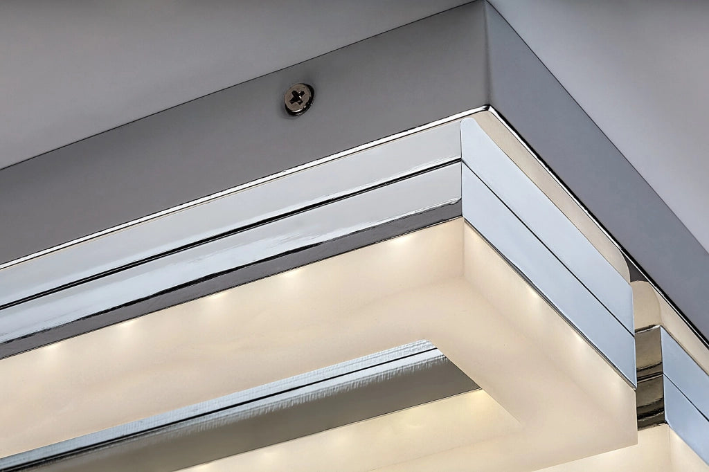 Plafoniera bagno LED 24W Rabalux Blas IP44 cromo 4000K