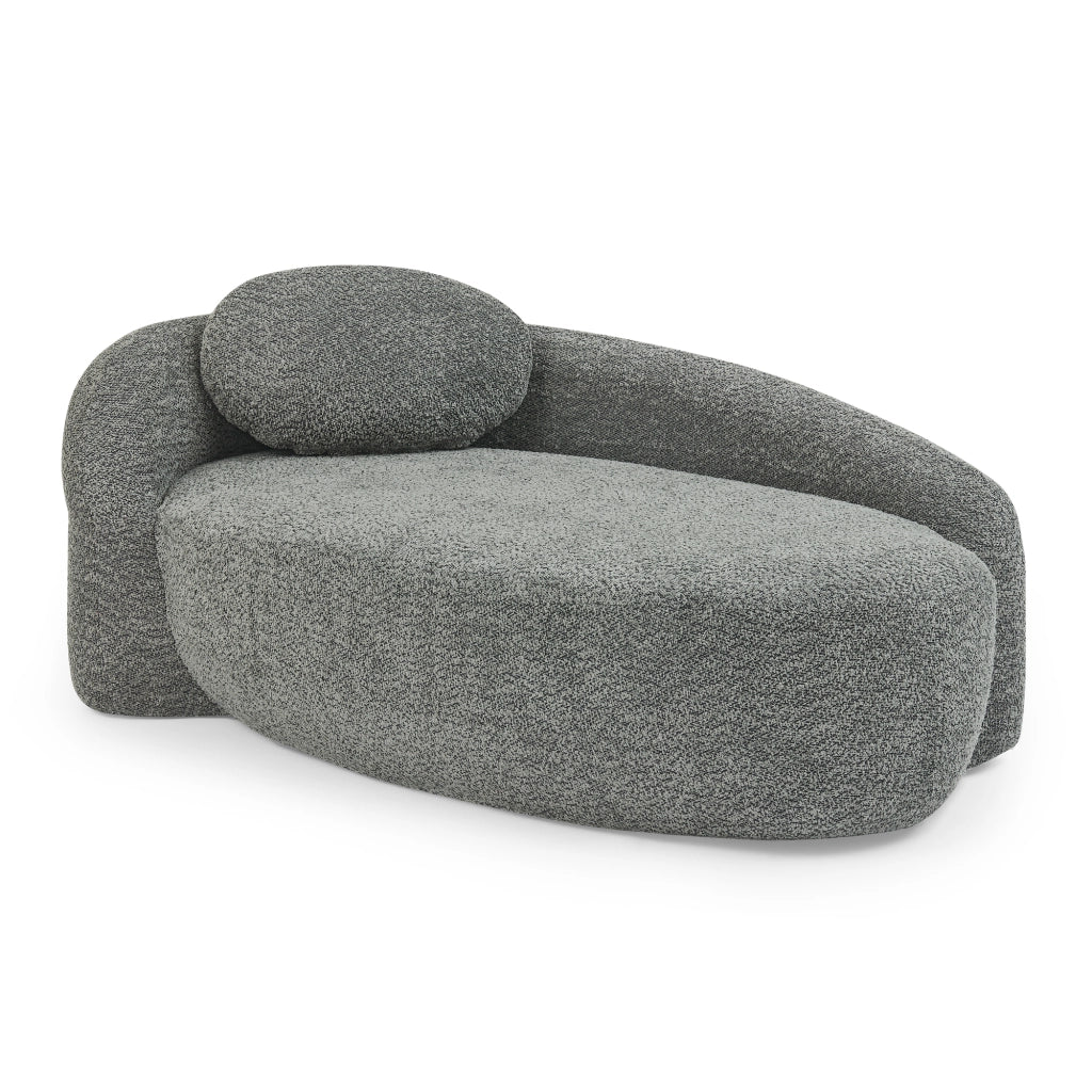 Divano Sofa Morbido Teddy ¨C MINIMAL ¨C Grigio, Cuscini Imbottiti