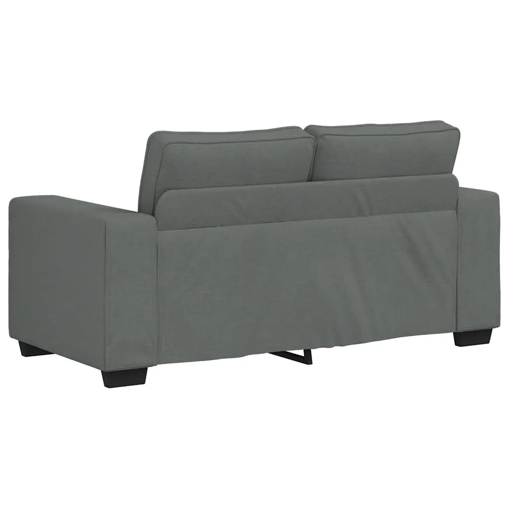 Divano a 2 Posti-Sofa 2 Posti Grigio Scuro 120 cm in Tessuto 413582