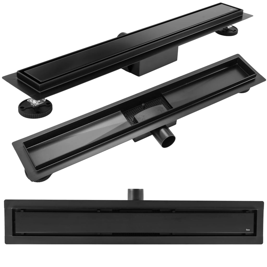 Canalina Di Scarico Neox Black Matt 50