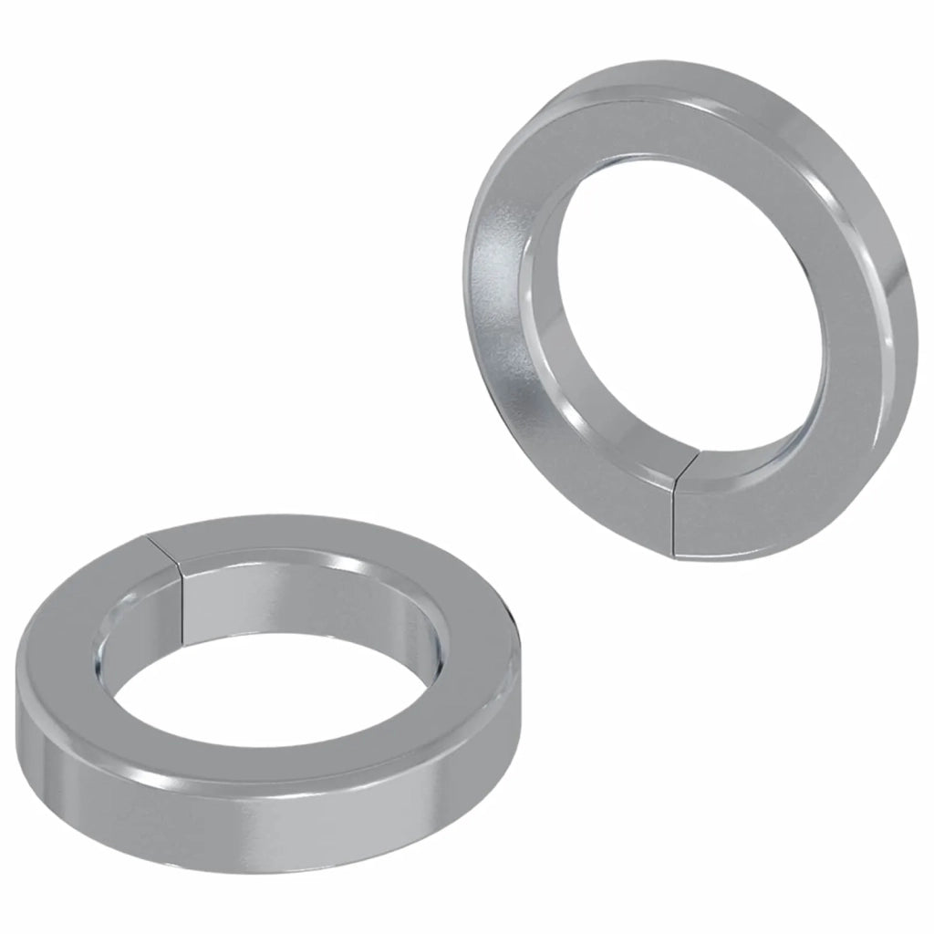 Dado a Molla 2 pcs Bianco 13 x 1 mm Ferro 864589