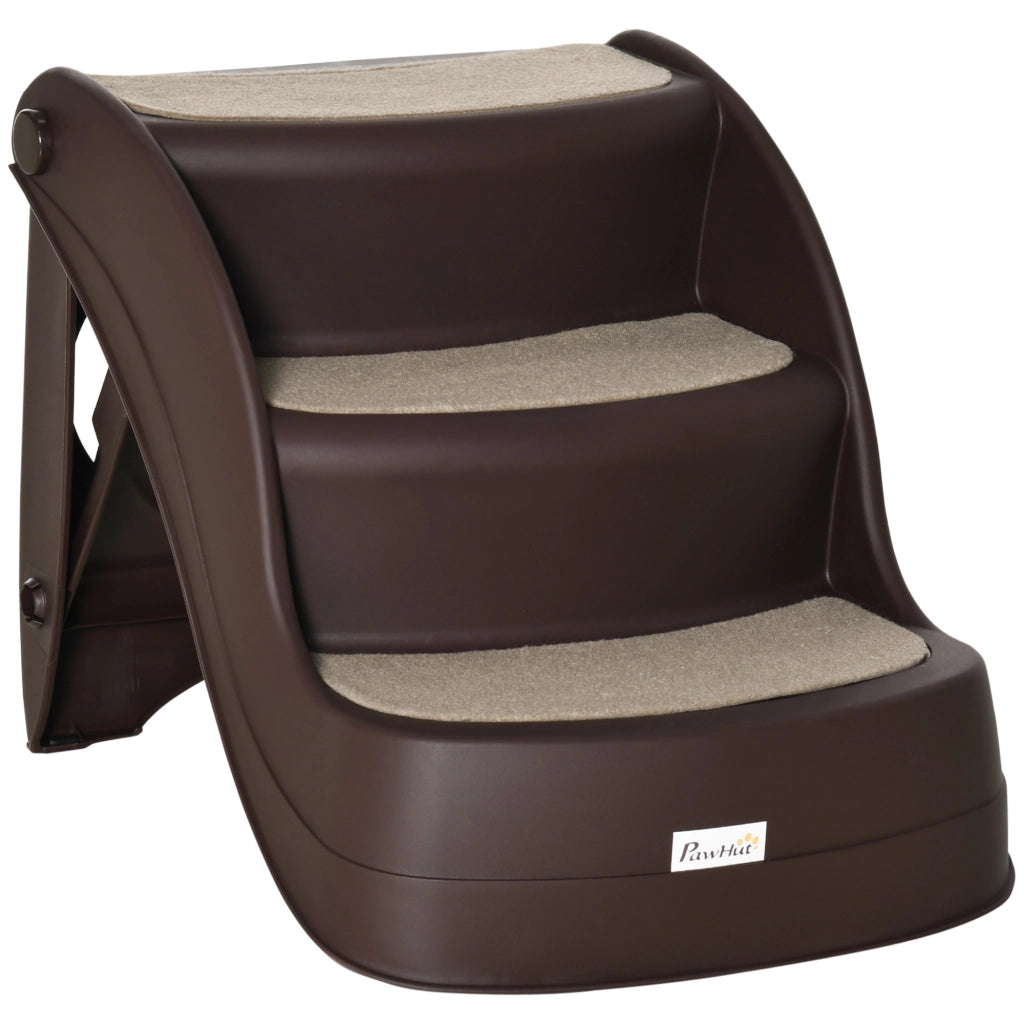 Scaletta per Cani Pieghevole ¨C Minimal ¨C 49x38x38 cm, Marrone