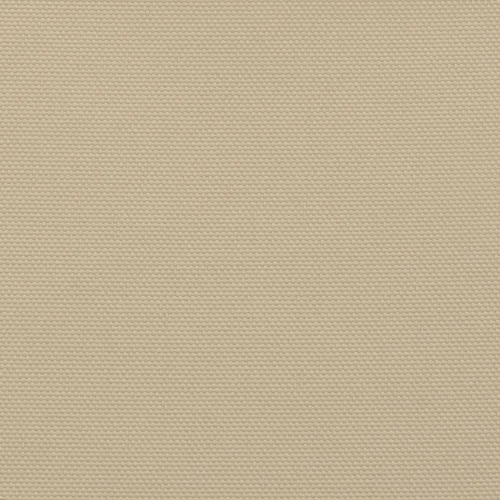 Parasole a Vela Oxford Triangolare 5x5x5 m Beige 42296