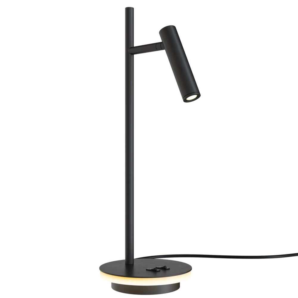 Lampada da tavolo Estudo nera Maytoni LED 9W 3000K