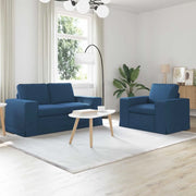 Set di divani 2 pcs Blu 162 x 80 x 82 cm Tessuto 3407506