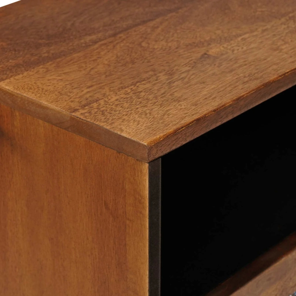 Armadio da Notte con cassetto Marrone 50 x 33 x 62 cm 4018234
