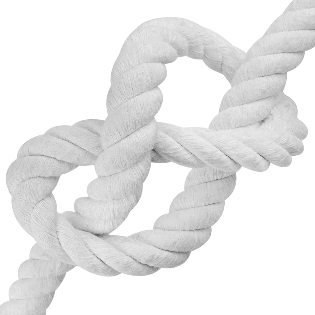 Corda Bianco 3,6 x 3,6 x 2500 cm Cotone 42011883