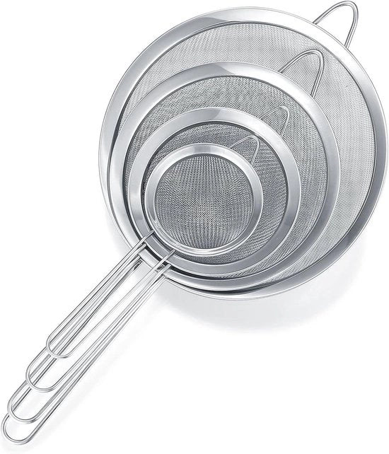 Set di setole per cucina fine - acciaio inossidabile - 4 pezzi