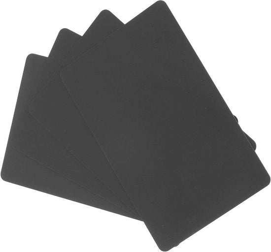 100 carte PVC, 20 mil, impermeabili, stampate su entrambi i lati, ID-badge-printer.