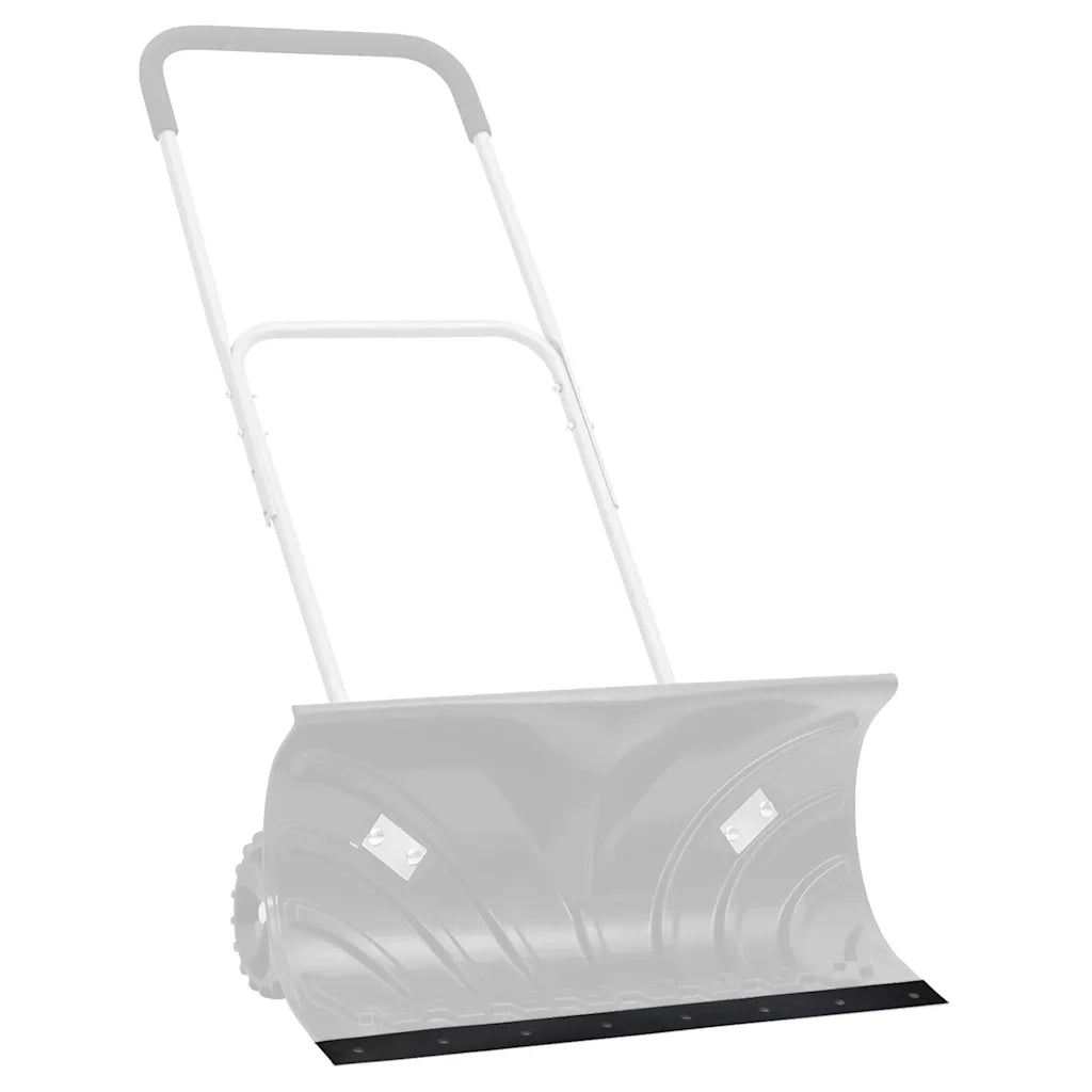 vidaXL Bordo in Gomma per Spazzaneve Nero 180x10x2 cm