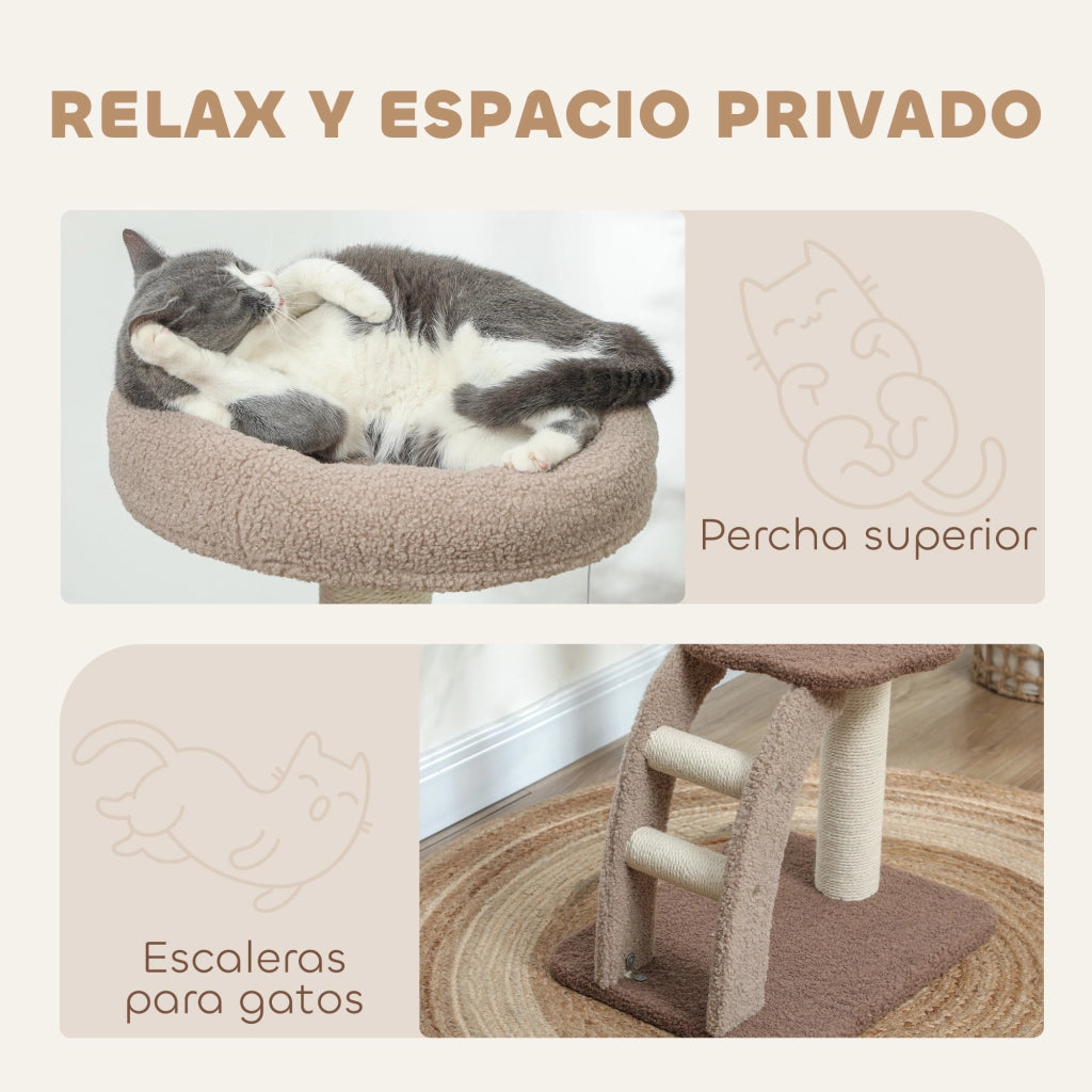 Albero per Gatti con Piattaforme ¨C Minimal ¨C 88 cm
