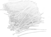 Cablettes in plastica bianca da 1000 pezzi per fissaggio e legatura