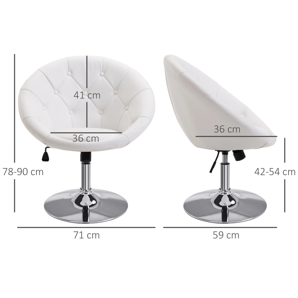 Poltrona Relax in Pelle ¨C Minimal ¨C Bianco