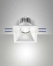 SIGMA SYSTEM INCASSO QUADRATO ARRETRATO FISSO A LED  7W 3000K 800LM IP40