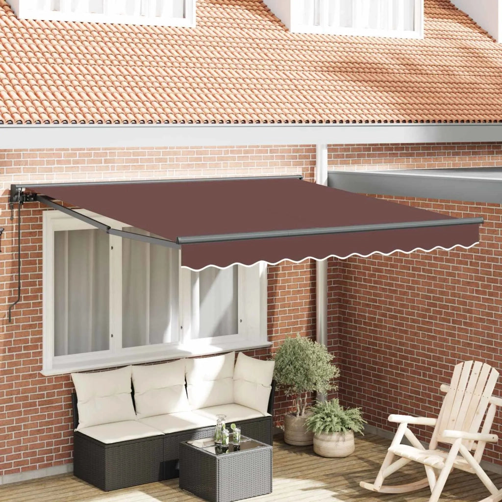 Struttura della tenda Marrone 300 x 250 cm 3329958