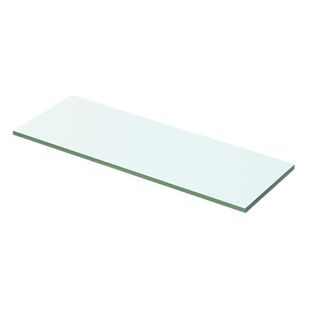2 pz Mensole | Ripiano | Scaffale in Vetro Trasparente 50x12 cm