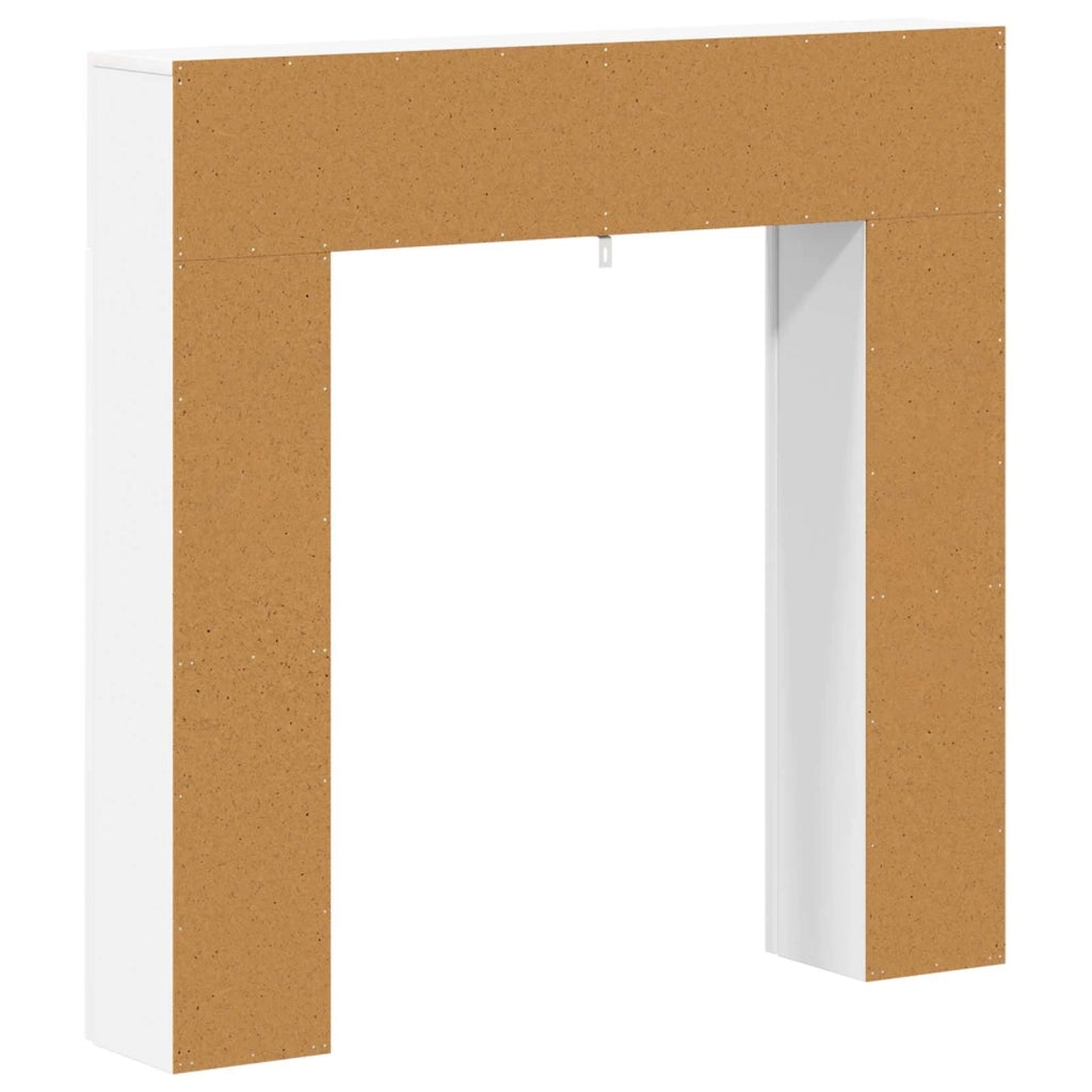 Cornice per camino Bianco 102 x 18 x 100,5 cm 8006598