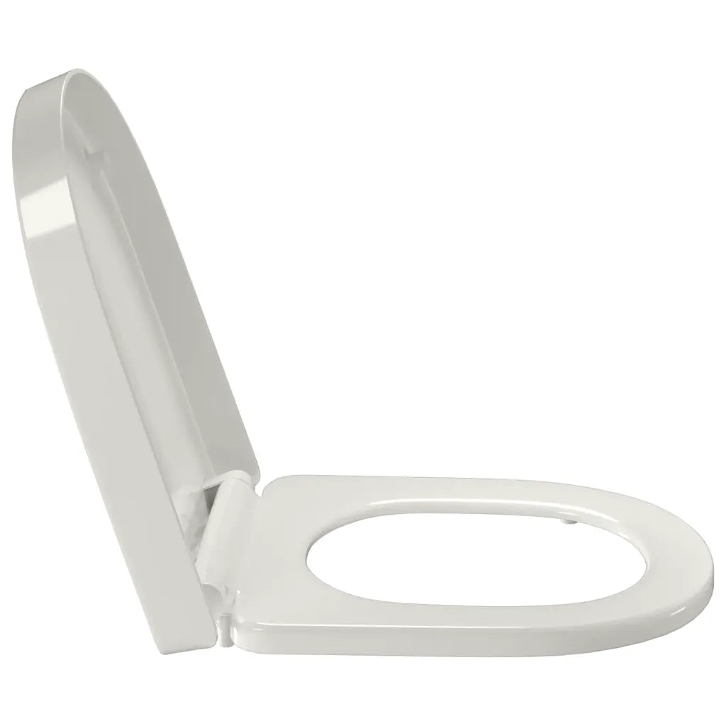 Copriwater Ammortizzato e Sgancio Rapido Bianco Quadrato  cod mxl 54305