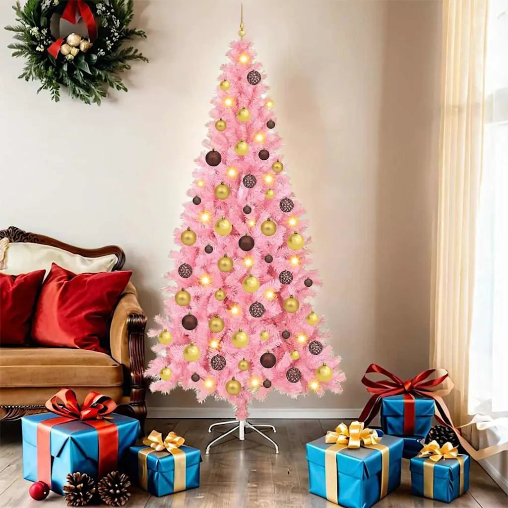 Albero di Natale Rosa 180 cm PVC 3396426