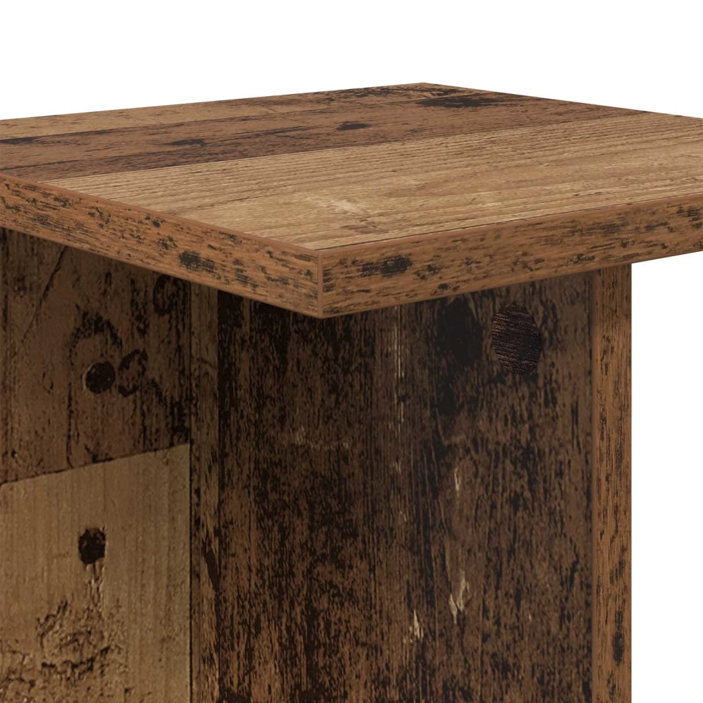 Supporto per piante | Sostegno per piante 2 pz Legno vecchio 25 x 25,5 x 100,5 cm